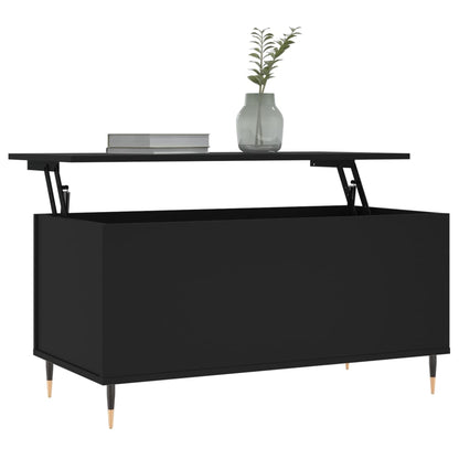 Mesa de centro 90x44,5x45 cm derivados de madeira preto