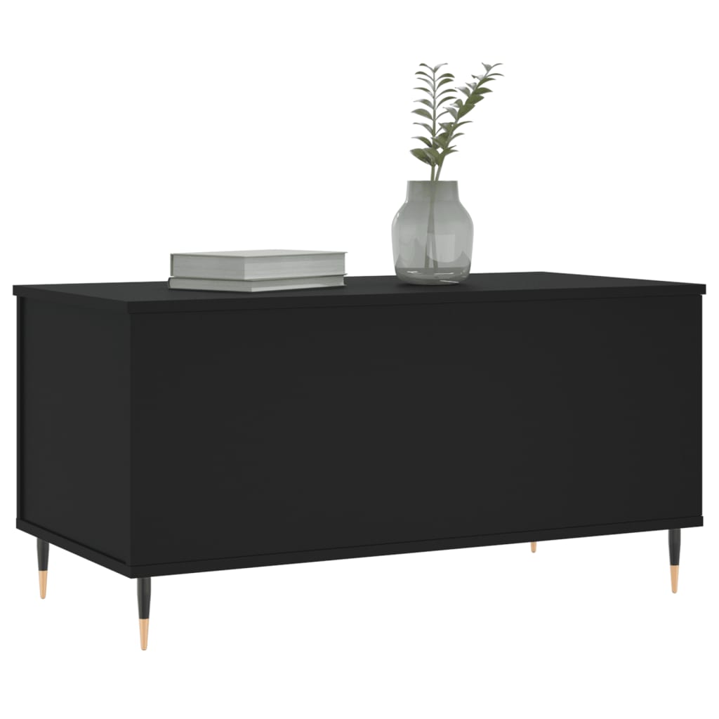 Mesa de centro 90x44,5x45 cm derivados de madeira preto