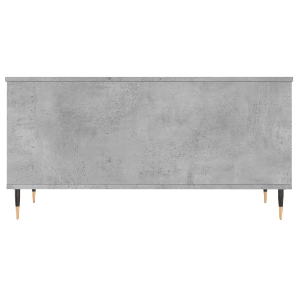 Mesa de centro 90x44,5x45 derivados de madeira cinzento cimento