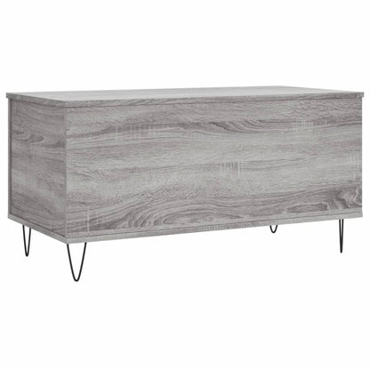 Mesa de centro 90x44,5x45 cm derivados de madeira cinza sonoma