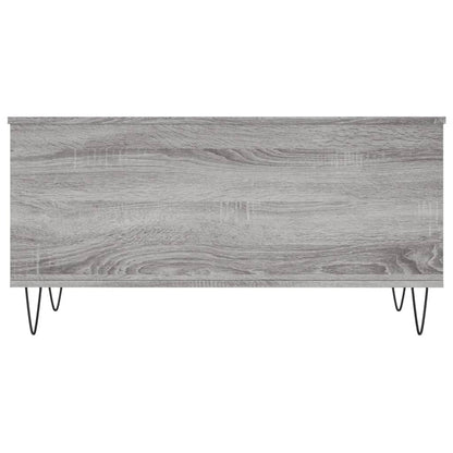 Mesa de centro 90x44,5x45 cm derivados de madeira cinza sonoma