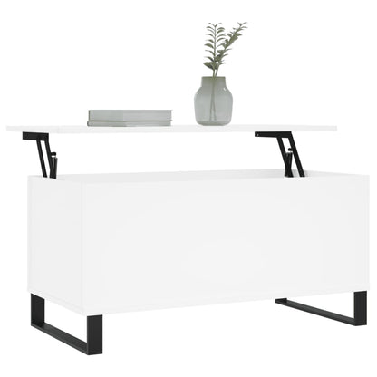 Mesa de centro 90x44,5x45 cm derivados de madeira branco