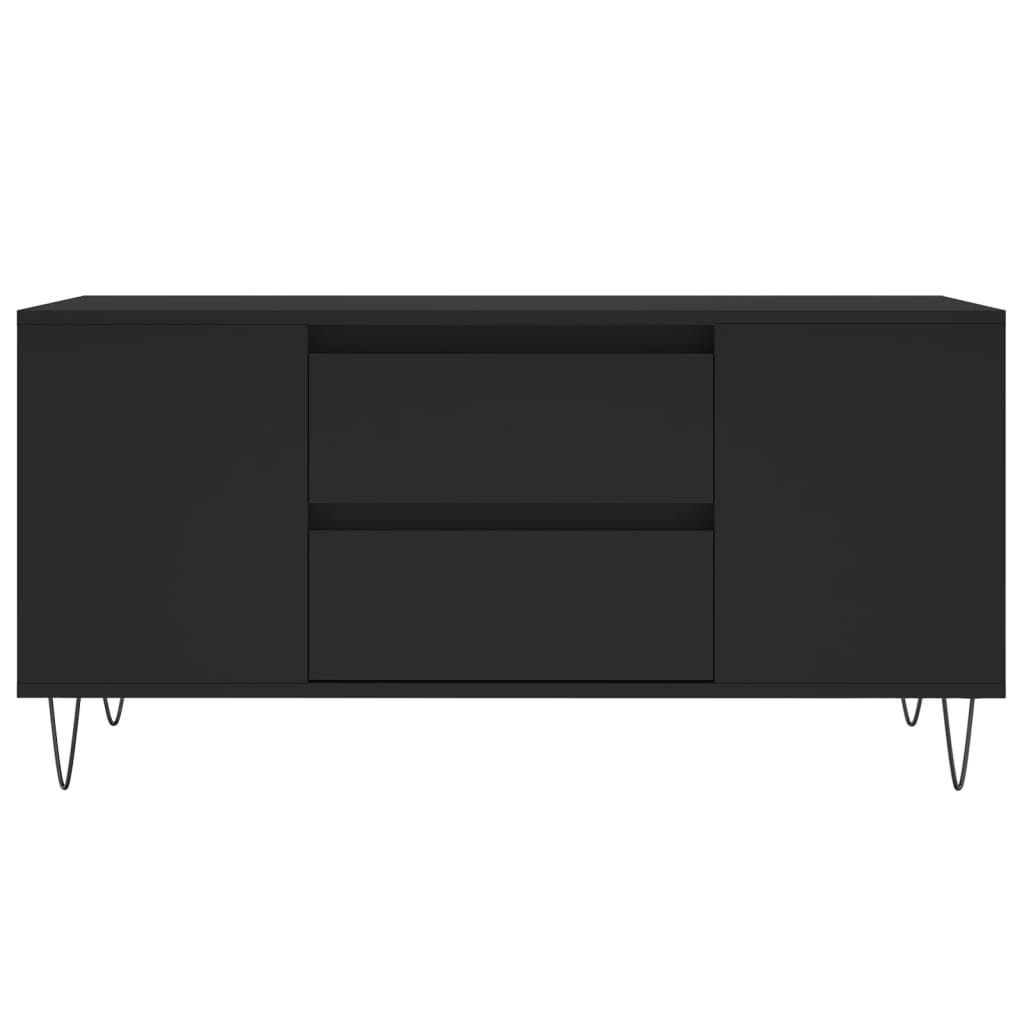 Mesa de centro 102x44,5x50 cm derivados de madeira preto