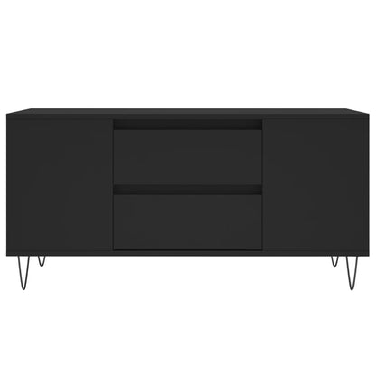 Mesa de centro 102x44,5x50 cm derivados de madeira preto