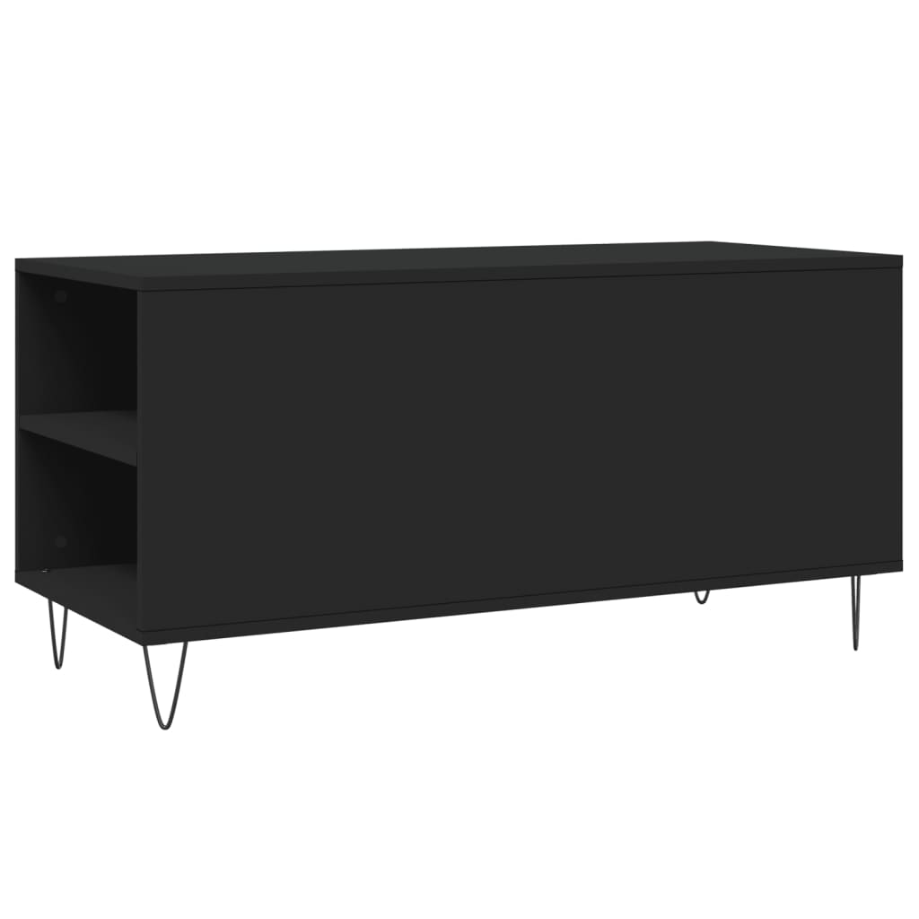 Mesa de centro 102x44,5x50 cm derivados de madeira preto