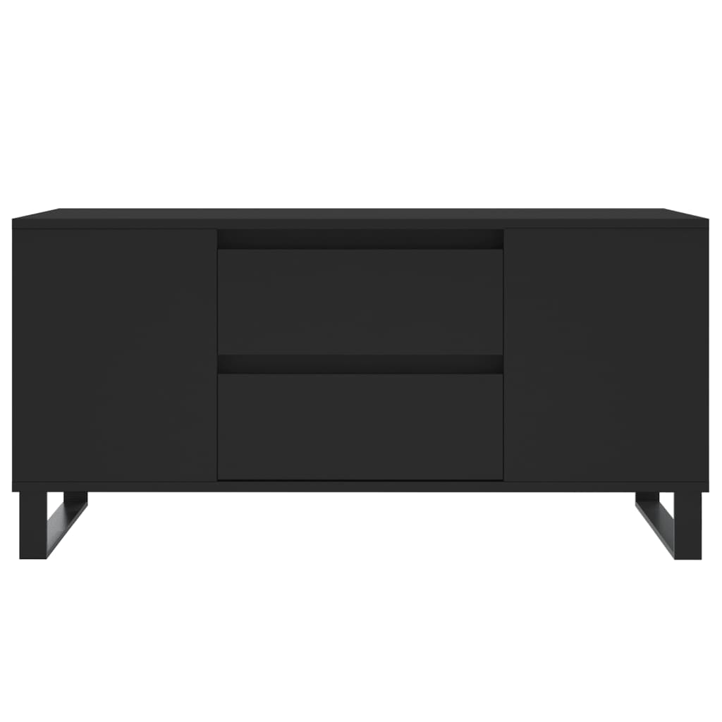 Mesa de centro 102x44,5x50 cm derivados de madeira preto