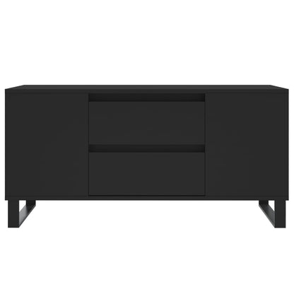 Mesa de centro 102x44,5x50 cm derivados de madeira preto