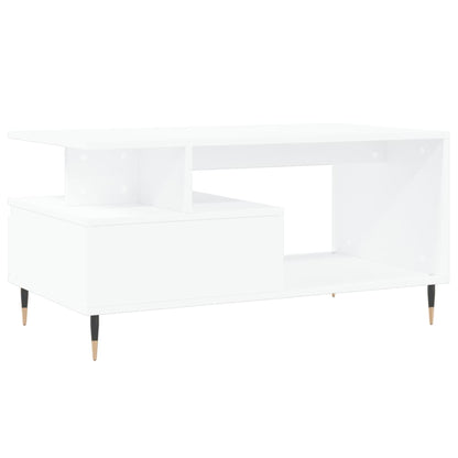 Mesa de centro 90x49x45 cm derivados de madeira branco