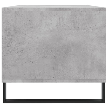 Mesa de centro 90x49x45 derivados de madeira cinzento cimento