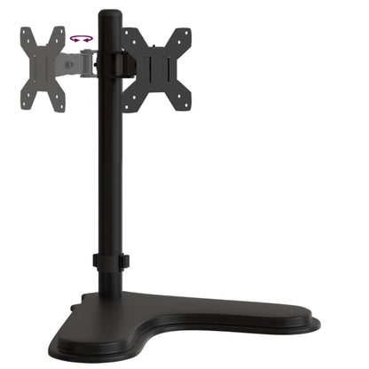 Suporte para monitor VESA 75/100 mm aço preto