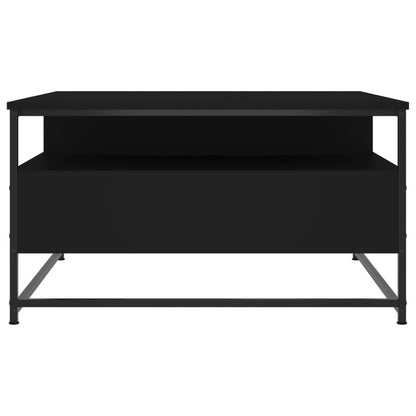 Mesa de centro 80x80x45 cm derivados de madeira preto