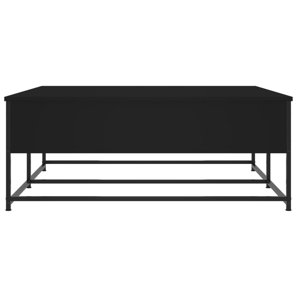 Mesa de centro 100x99x40 cm derivados de madeira preto