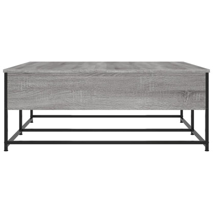 Mesa de centro 100x99x40 cm derivados madeira cinzento sonoma