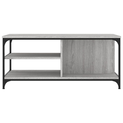 Mesa de centro 100x50x45 cm derivados madeira cinzento sonoma