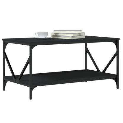 Mesa de centro 90x50x45 cm derivados madeira preto