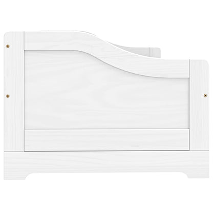 Estrutura de Cama Agata com 3 Gavetas - 90x200cm - Branco - Design Natura