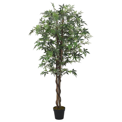 Ácer artificial 756 folhas 200 cm verde