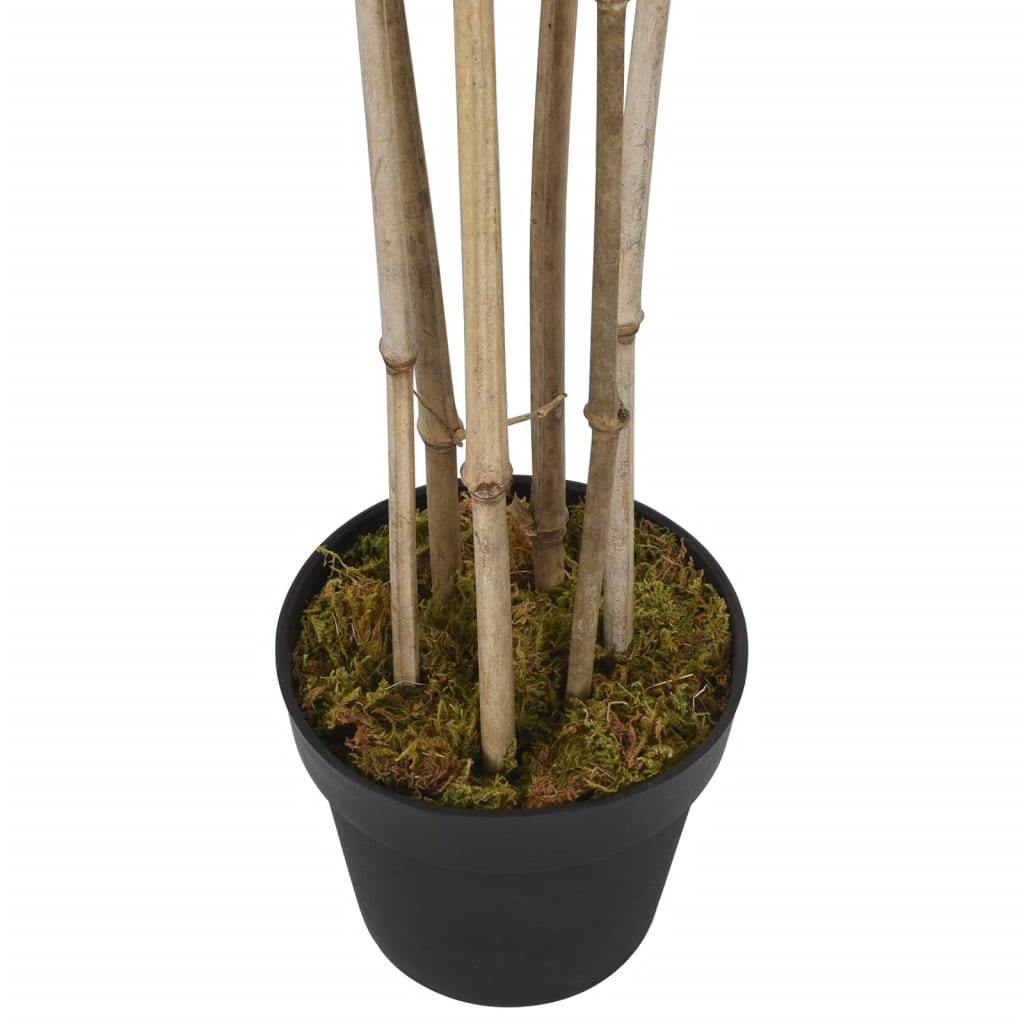 Árvore de bambu artificial 1380 folhas 200 cm verde