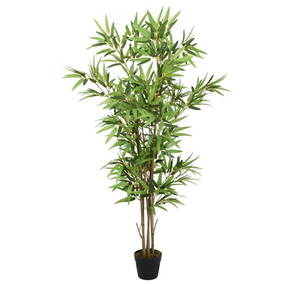 Árvore de bambu artificial 368 folhas 80 cm verde