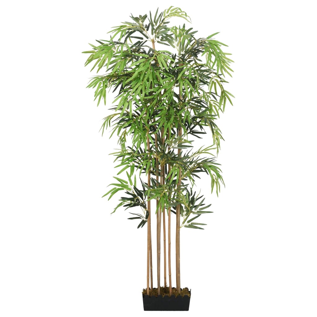 Árvore de bambu artificial 1605 folhas 180 cm verde