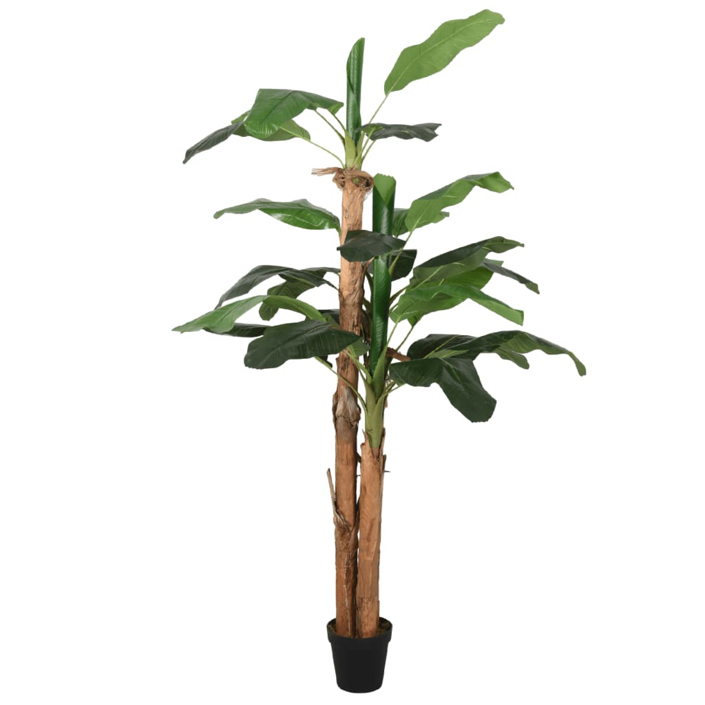 Bananeira artificial 19 folhas 180 cm verde