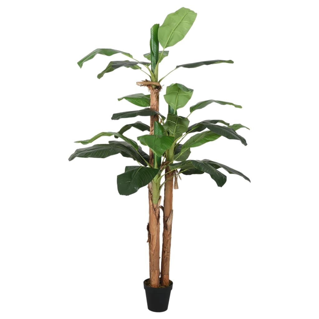 Bananeira artificial 19 folhas 180 cm verde