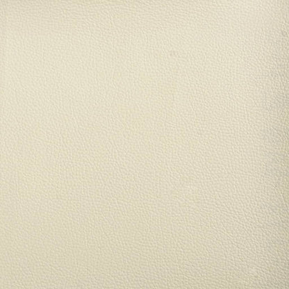 Poltrona Foz - Cor Creme - Em Couro Artificial - Assento, Apóios de Braços e Encosto Densamente Acolchoados - 78x77x80 cm - Design Nórdico