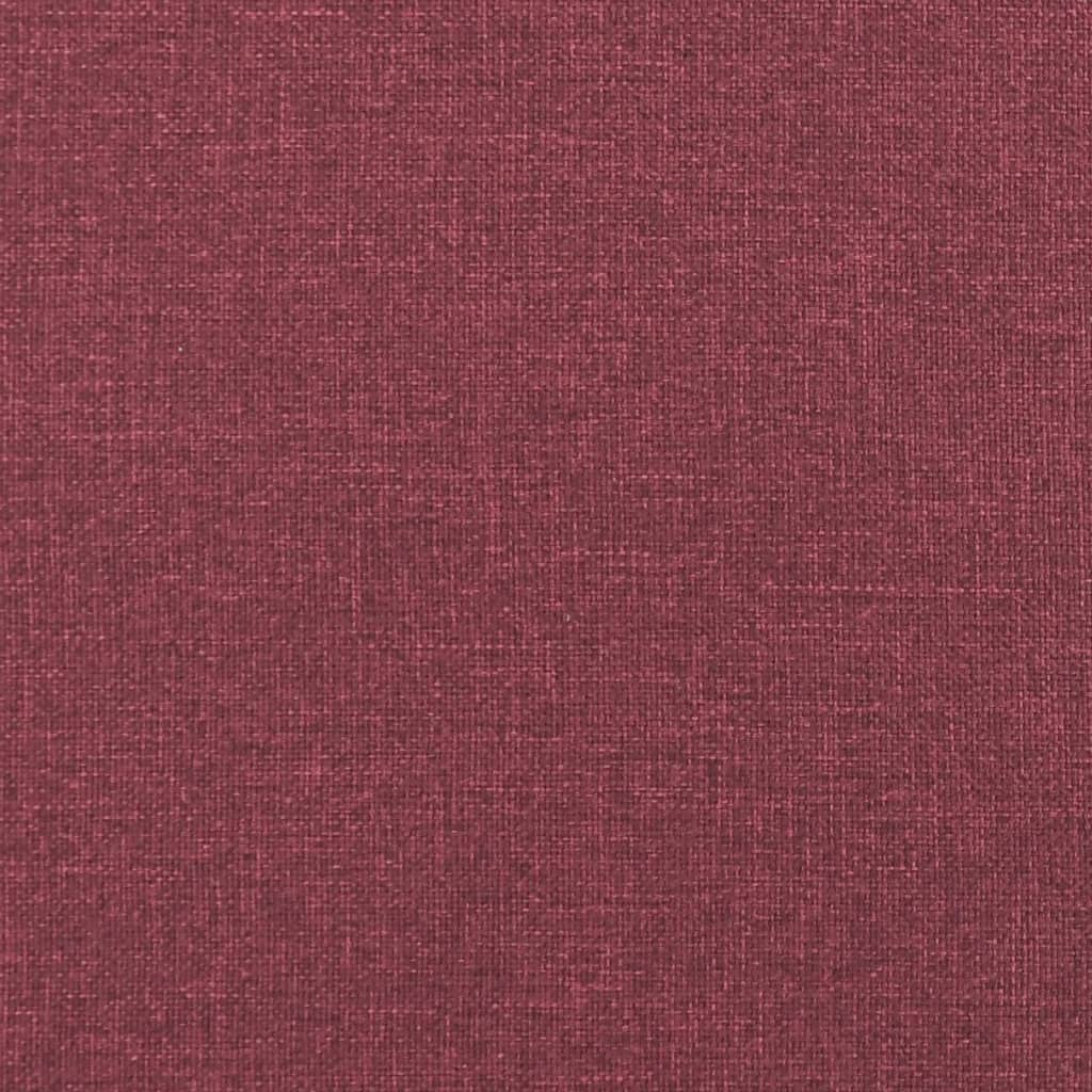 Poltrona Seiva - Em Tecido - Cor Vermelho Escuro - Assento, Apóios de Braços e Encosto Densamente Acolchoados - 78x77x80 cm - Design Escandinavo