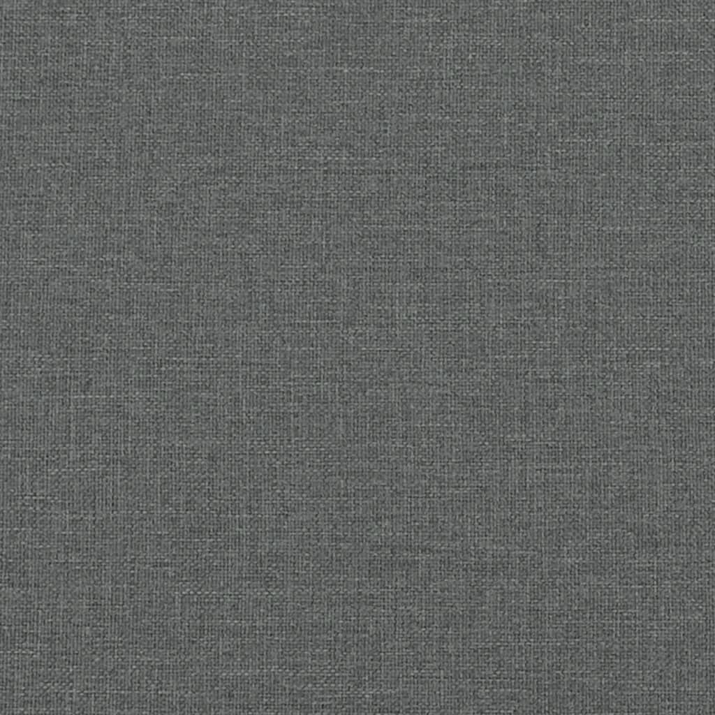 Poltrona Chloé - Em Tecido - Cor Cinzento Escuro - 78x77x80 cm - Com o seu Assento, Apóios de Braços e Encosto Acolchoados em Espuma - Design Nórdico