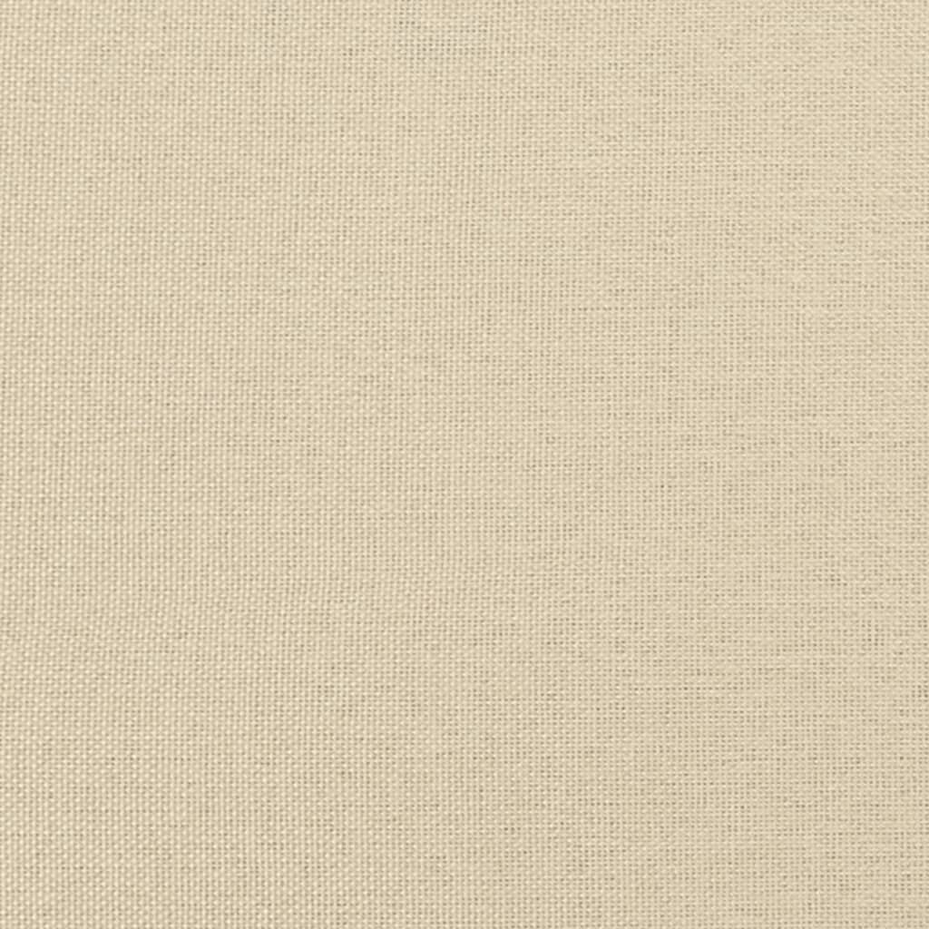 Poltrona Chloé - Em Tecido - Cor Creme - 78x77x80 cm - Com o seu Assento, Apóios de Braços e Encosto Acolchoados em Espuma - Design Nórdico