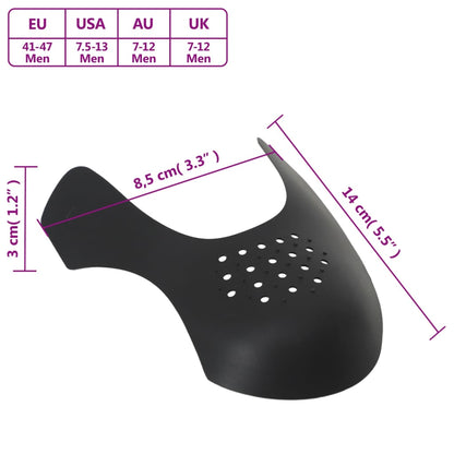Protetores de vincos para sapatos 2 pares EU 41-47 plástico