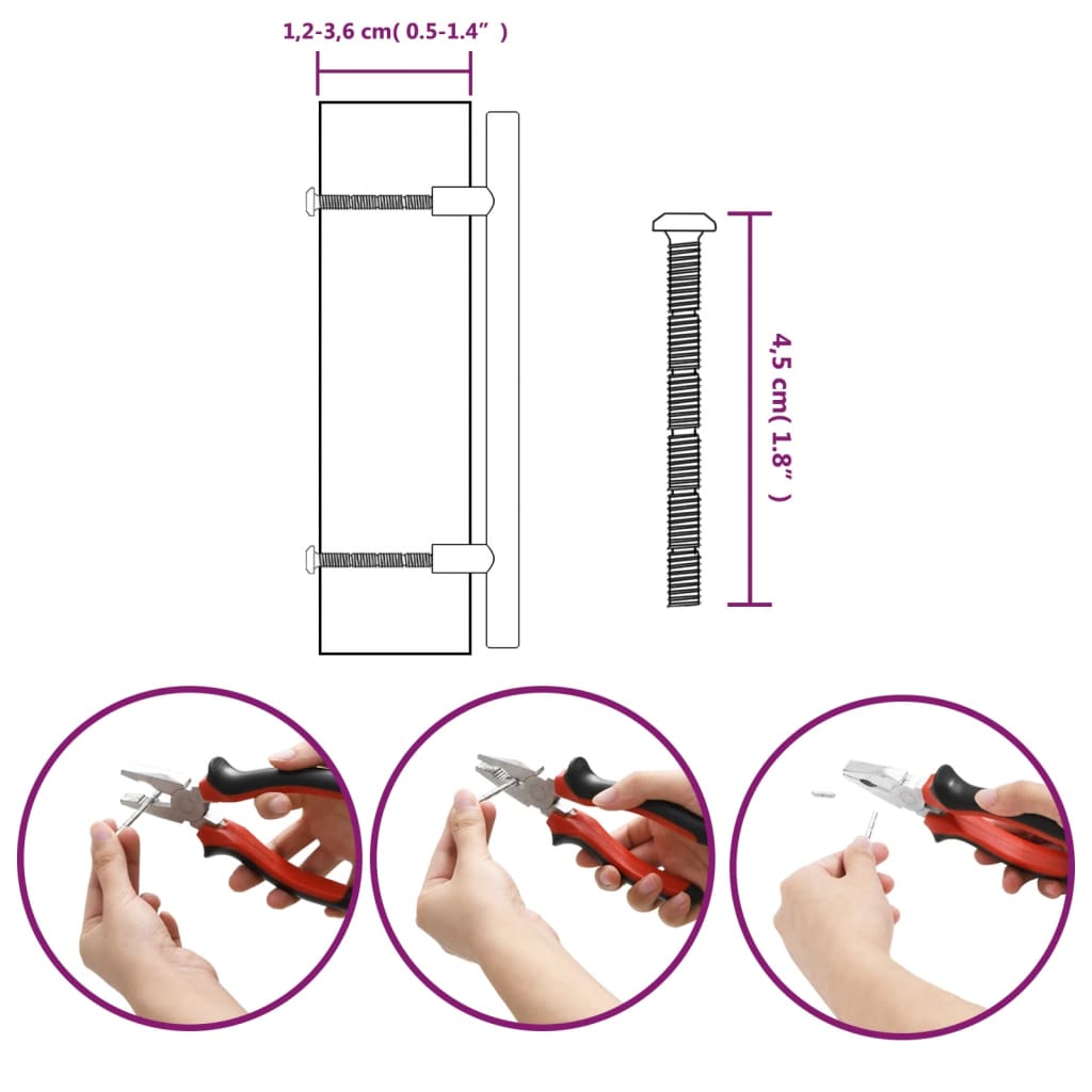 Puxadores para móveis 20 pcs 128 mm aço inoxidável prateado