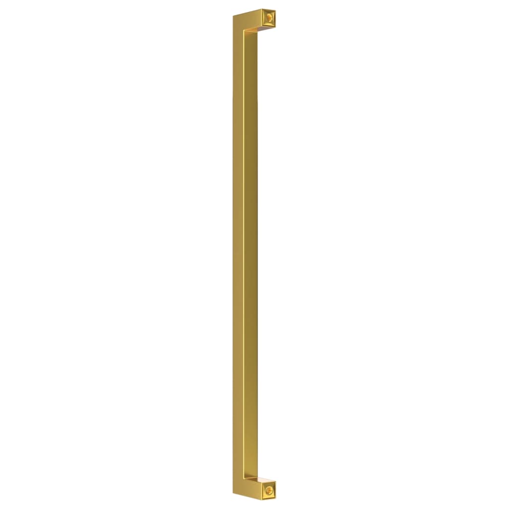 Puxadores para móveis 10 pcs 320 mm aço inoxidável dourado