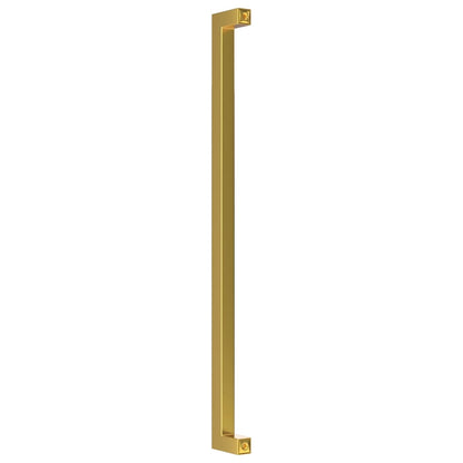 Puxadores para móveis 10 pcs 320 mm aço inoxidável dourado