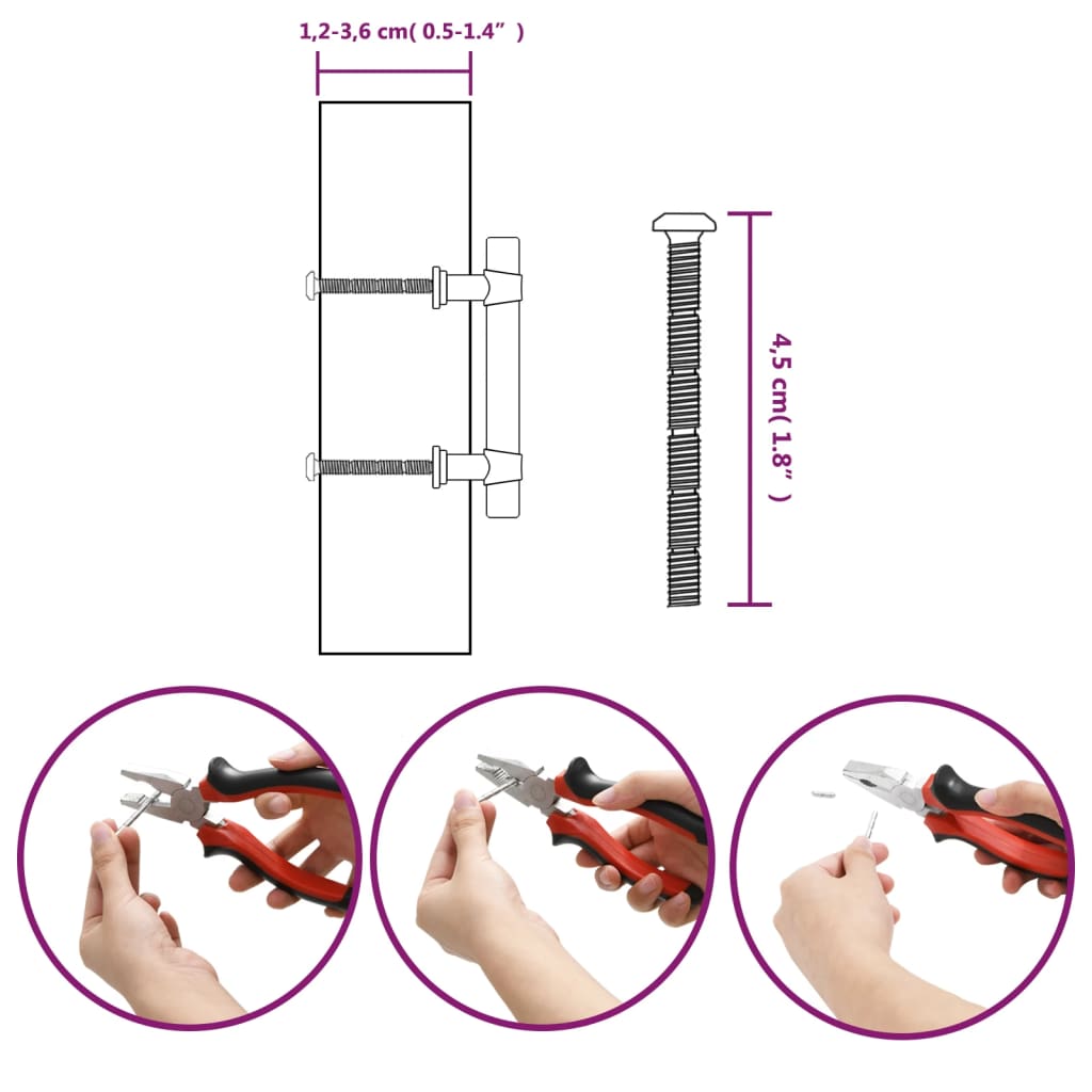 Puxadores para móveis 20 pcs 64 mm aço inoxidável prateado