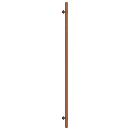 Puxadores para móveis 20 pcs 480 mm aço inoxidável bronze