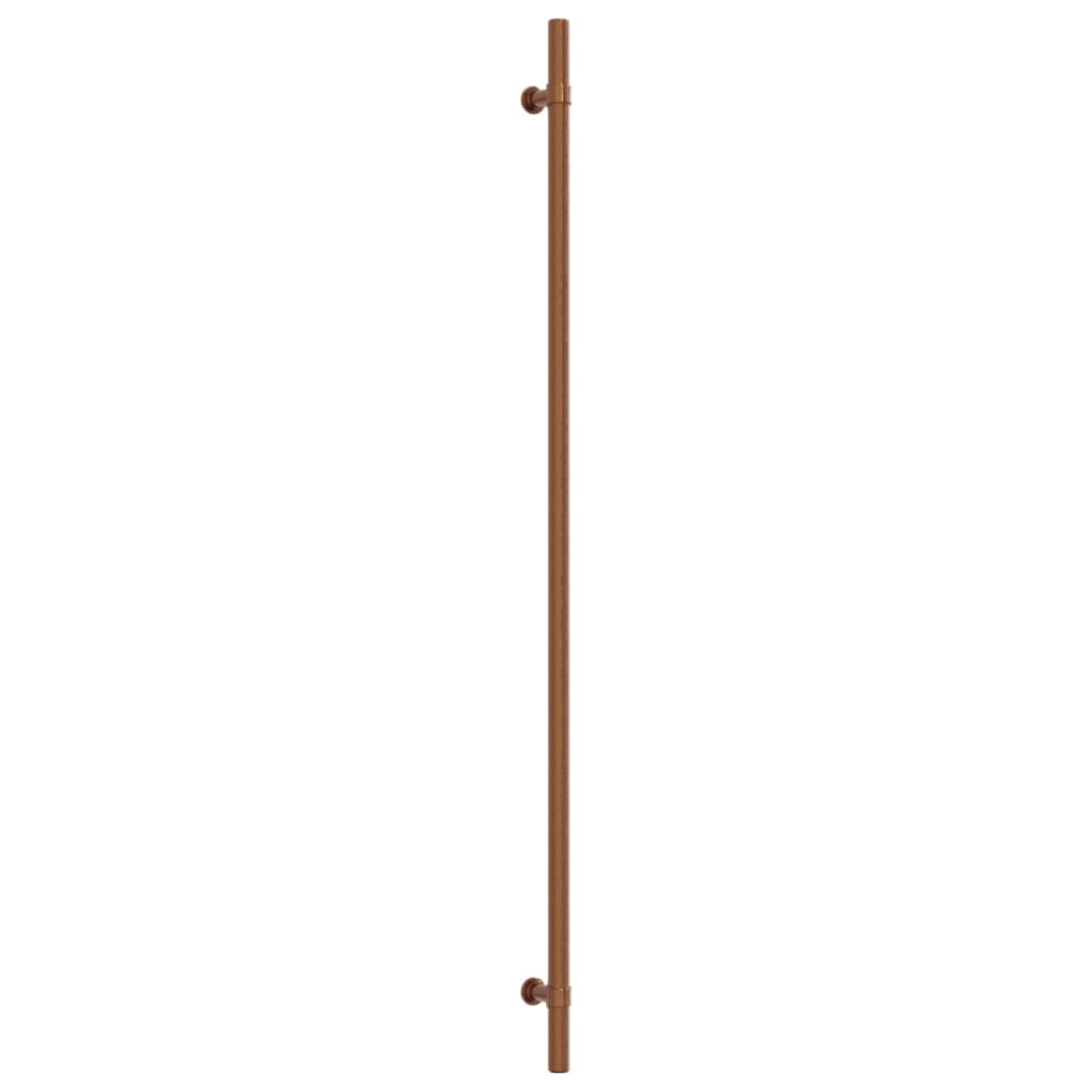 Puxadores para móveis 10 pcs 480 mm aço inoxidável bronze