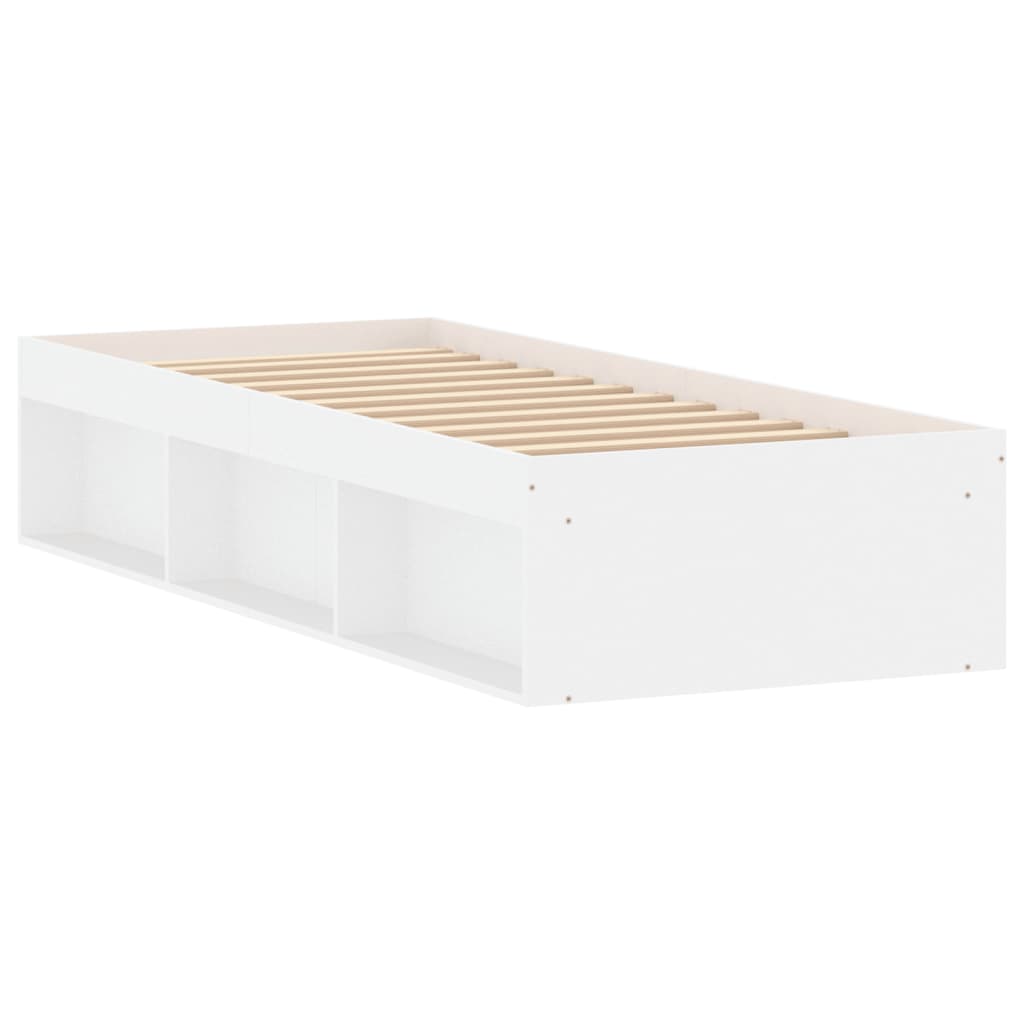 Estrutura de cama solteiro 75x190 cm branco