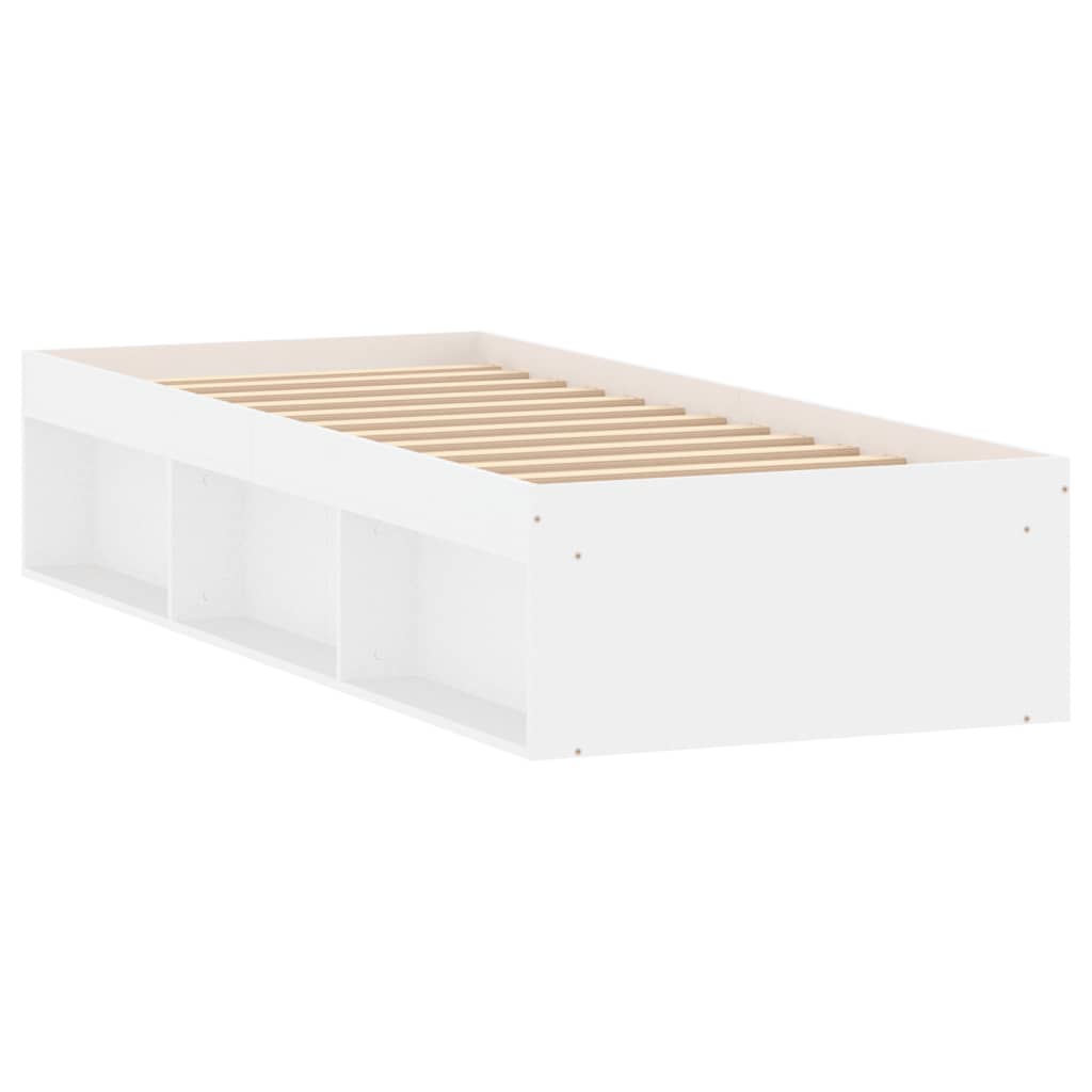 Estrutura de cama solteiro 75x190 cm branco