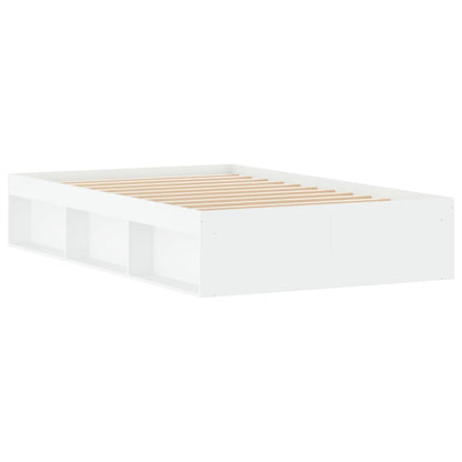 Estrutura cama de casal pequena 120x190 cm branco