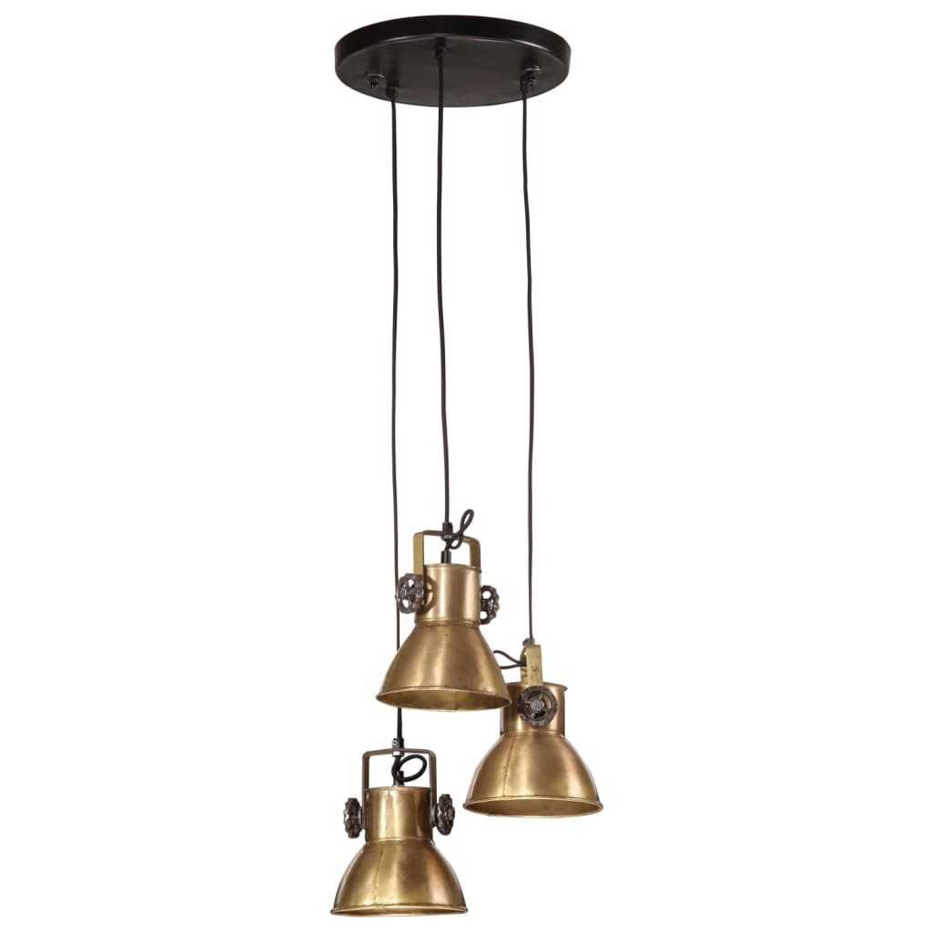 Candeeiro suspenso 25 W 30x30x100 cm E27 bronze antigo