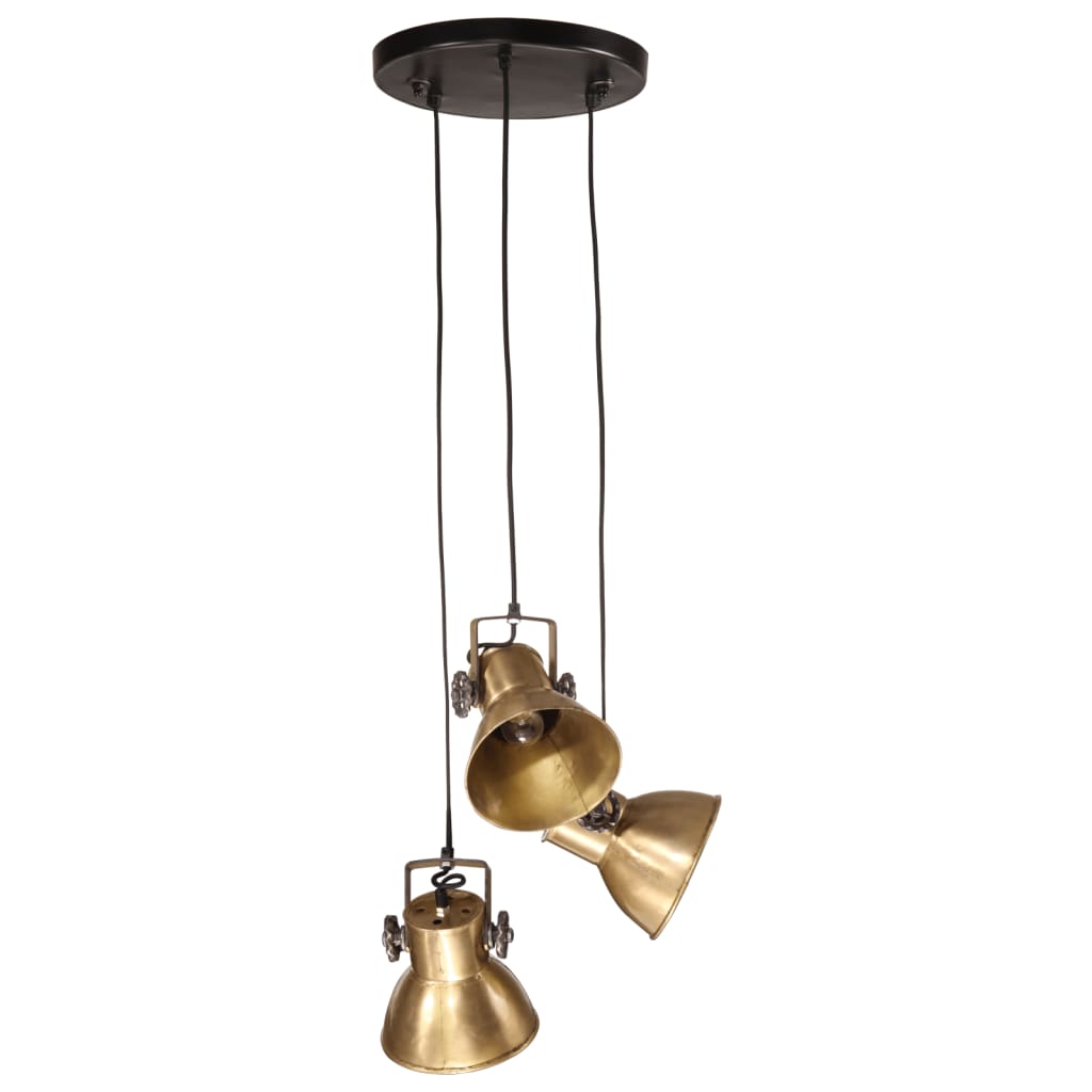 Candeeiro suspenso 25 W 30x30x100 cm E27 bronze antigo