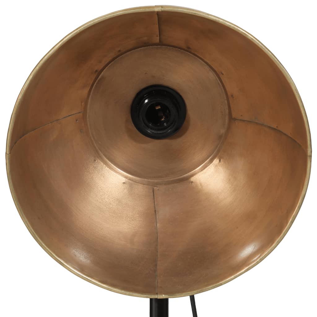 Candeeiro de pé 25 W 61x61x90/150 cm E27 bronze antigo