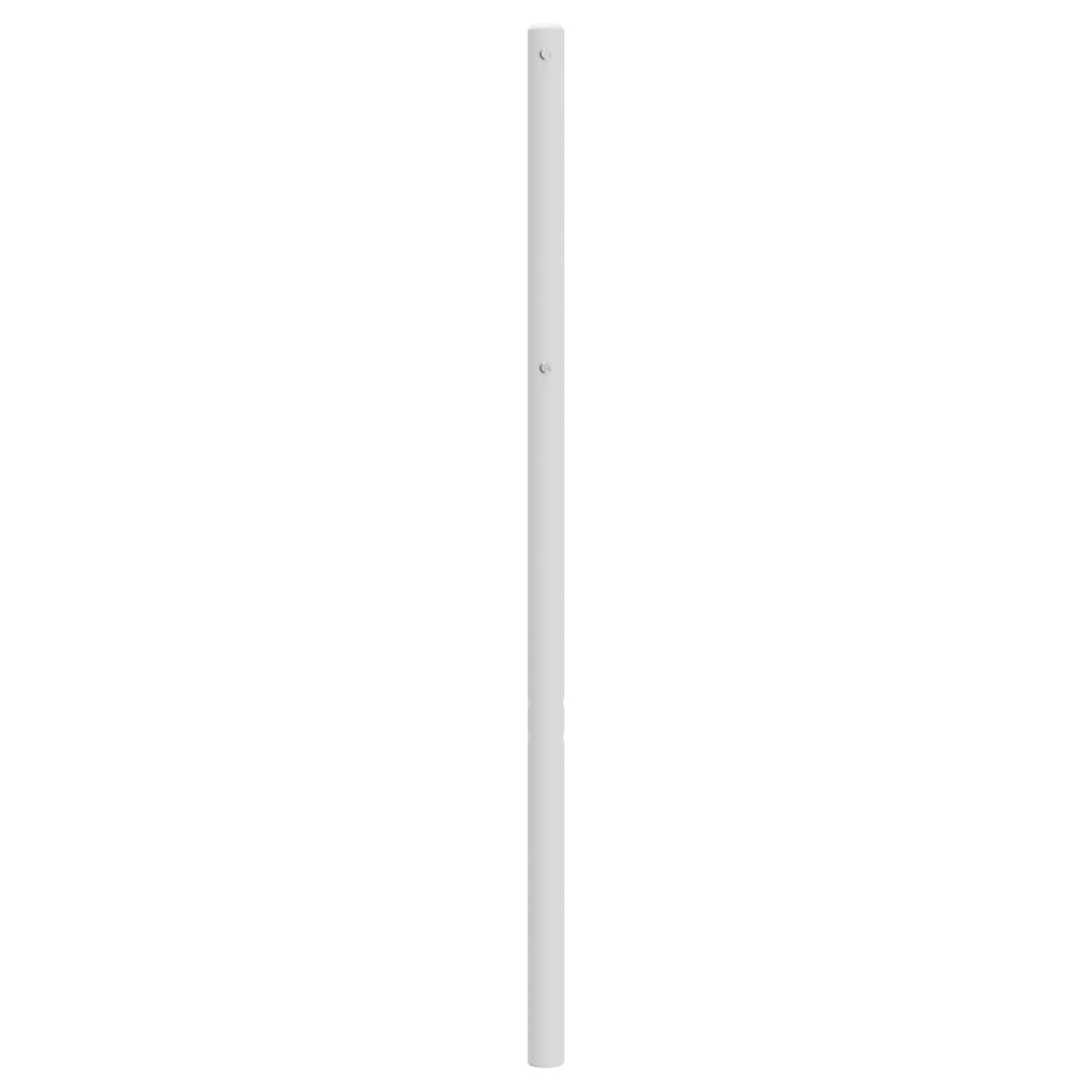 Cabeceira de cama 193 cm metal branco