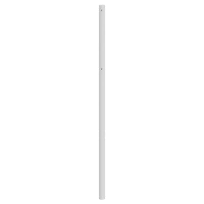 Cabeceira de cama 193 cm metal branco