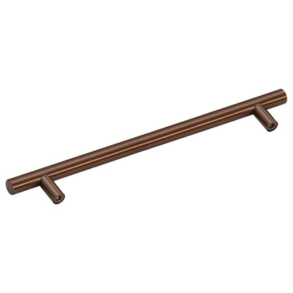 Puxadores para móveis 5 pcs 192 mm aço inoxidável bronze