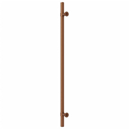 Puxadores para móveis 5 pcs 320 mm aço inoxidável bronze