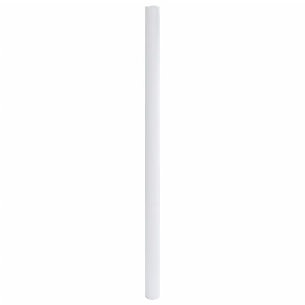 Autocolantes para móveis 90x500 cm PVC branco mate