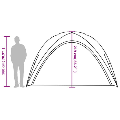 Tenda de festas impermeável azul