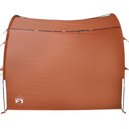 Tenda de arrumação impermeável cinzento e laranja